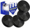 4 Pièces Filtre Charbon Hotte Aspirante Ø 175 mm H 35 mm avec Code Original 49037930 pour Candy pour Hoover AS0015184 pour Fagor CF110 pour PKM 35973 pour Sogedis - MONTERAL