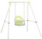 Smoby - Portique Métal Baby Swing - Balançoire Bébé - Intérieur/Extérieur - Hauteur 118 cm - Traité Anti-UV - Matière recyclée - A Partir de 6 Mois - Fabrication Espagnole