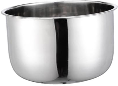 Sharplace Cuisinière électrique Pot Cuiseur de Riz Cuiseuse à Récipient Intérieur Multi-usage épaissis En Acier Inoxydable Pot Intérieur pour La Cuisine de Riz, 4L