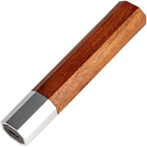 Ymxygz Wooden Knife Handle Chef Knife Repair Handle Replacement Octagonal Knife Handle Japanese Kitchen Knives Accessories