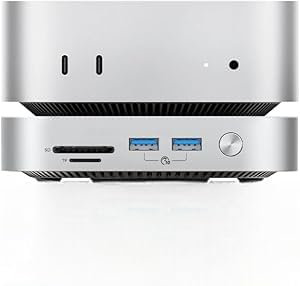 Steady Comps Ltd Mac Mini M4 Pro 2024/24GB RAM+512GB SSD/40Gbps Hub with 4TB SSD/Windows 11+Office+Keyboard+Mouse+Webcam/Time Machine Backup