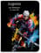 CreaDesign Customize A4 Zeugnismappe für Kinder 24 x 31 x 1 cm, Sichtbuch mit 10 Klarsichthüllen, erweiterbar auf bis zu 20 Taschen, Eishockey Spieler Design, Dokumentenmappe für Schüler