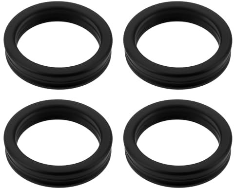 Briny River Lot de 4 joints toriques pour tuyau d'eau de voiture 06B121687 compatible avec Audi A1 (2011-2015) Sportback (2011-2015) A3 (1996-2012) 26,5 x 20,5 x 5,35 mm Noir