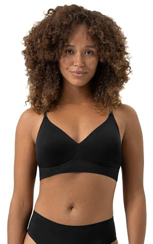 Mey Damen Triangle BH Bügellos Serie Simply Better Invisibles | Bralette-Form, Gepolsterte Cups, Verstellbare Träger, Extra flache Nähte, Gr. XS-XL