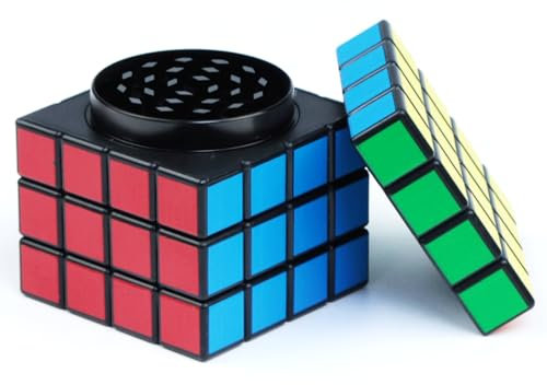 DARENYI 2Pcs Grinder 2.3 inch Herb Grinder Portable Four Layers Spice Grinding for Kitchen