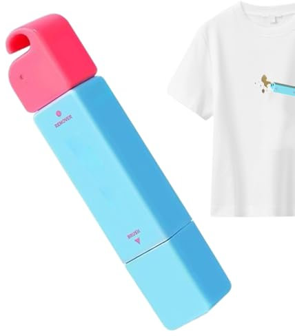 Lápiz Quitamanchas Sin Enjuague, 12ml Bolígrafo Quitamanchas Ropa Portátil, Limpia Manchas Ropa Instante, Varillas Antimanchas Eficaces De Doble Cabeza, Fácil De Quitar Grasa,Sangre,Café,Tinta,Vino