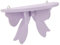 ABOOFAN Étagère Murale Décorative Forme De Nœud Support Flottant Kawaii pour Chambre De Princesse Rangement Mural Adapté Aux Petits