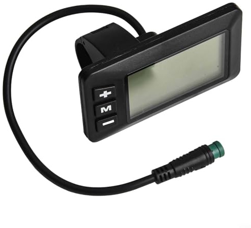 Für E-Bike LCD Display GD01 5 Pin Wasserdicht mit Umfassenden Funktionen für Echtzeit-Strom- und Entfernungsüberwachung
