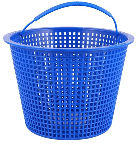 Aboofan Panier pour Filtre Piscine Panier De Filtration Portable Anti-Obstruction Filtre À DéChets pour Skimmer Installation Facile Bleu 6.97 X 6.69 X 5.12 in