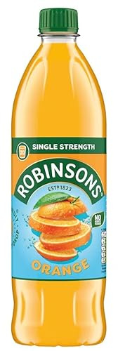 Robinso Squash 1L Variety Pack – Assorted Fruit Flavours, No Added Sugar, Concentrated Cordial Drink (Robinsons Orange No Added Sugar Squash 1L)