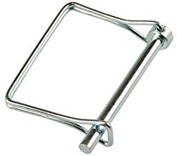 Attwood 11029-6 Sicherungsstift für Bootsanhänger, verzinkter Stahl