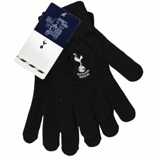 Tottenham Hotspur FC Knitted Gloves - Size Junior, Gift