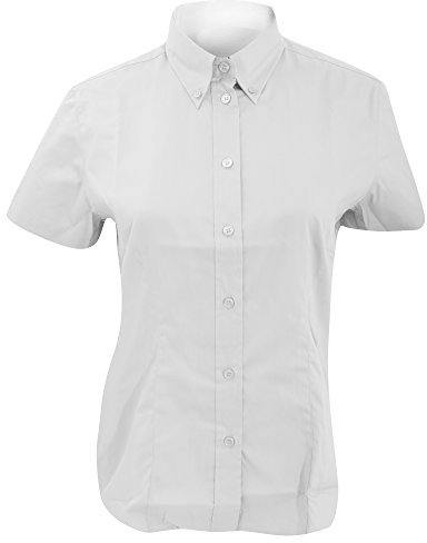 Kustom Kit Ladies Corporate Oxford Shirt KK109 White Size 22