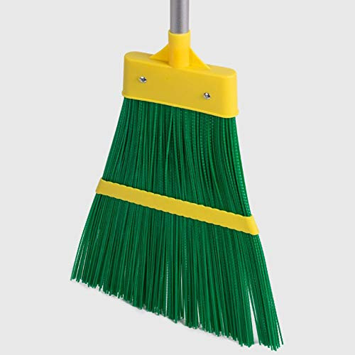 La Briantina Balai d'extérieur Hercole pour jardins et allées avec poils durs Largeur 31 cm Manche extensible 90 cm