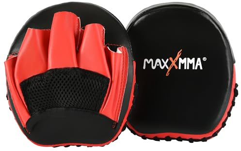 MaxxMMA Micro Focus Punch Mitts - Boxing MMA Training Fitness Kickboxing Muay Thai