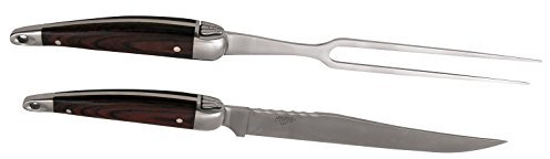 Laguiole forchetta e coltello per triniciare