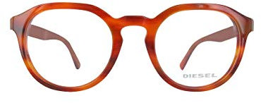 Diesel Brillengestelle DL5250-054-48 Rund Brillengestelle 48, Rot