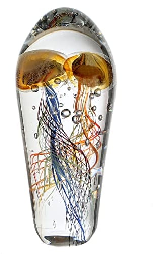 Casablanca - Glasskulptur, Dekofigur - Funny Medusa - Glas handgefertigt - Höhe 25 cm