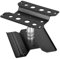 Dilwe Stazione di Riparazione Auto RC, Stazione di Riparazione Rotazione Supporto per Auto RC Regolabile Compatibile con 1/8 1/10 Modello RC(Nero)