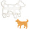 BAKERLOGY Border Collie Silhouette Cookie Cutter - Detailed Biscuit Cutter Design for Baking and Crafts, Ideal on Fondant, Dough, Clay