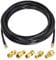Superbat Cavo Antenna SMA Cavo RG58 3M SMA Maschio verso SMA Femmina Cavo Estensione SMA 50Ohm con 5 Pezzi Kit Adattatore SMA/SMA/RPSMA per Antenne 4G LTE, WLAN, Router, SDR, Radioamatori, ADS-B