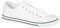 GladRags Mens Boys Low Top Canvas Lace Up Trainers Pumps Plimsolls, White Size 10