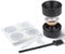 BENFUCHEN Kit de joints en aluminium Vertuo réutilisable pour capsules VertuoLine pour réutiliser les capsules Nespresso Vertuoline rechargeables, kit de joint + 100 joints en aluminium + cuillère +
