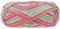 LANA GROSSA Star Print - Manique en coton - Fil à tricoter à la main en 100 % coton - 50 g de laine pour tricot et crochet - 90 m