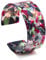 goodluxx Leopard Armreif Acetatharz Öffnungsarmband Frauen Lady Charms Acryl Dekoration Blumendruck Modetrend Geschenke Eleganter Ethnischer Stil Armreif Hot Pink