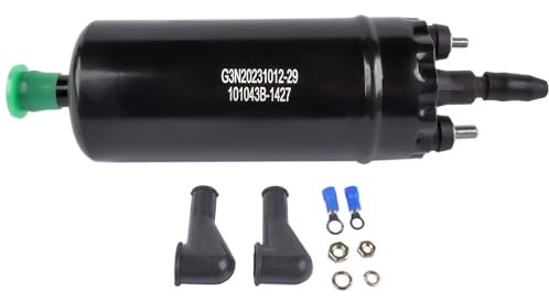 Elektrische Hochdruck-Kraftstoffpumpe 12V 0580464070, Universal Externe Inline-Kraftstoffpumpe Kompatibel mit O-p-el F-i-at 11646010210 605460910 16141178751 Bisenya