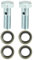 QUARKZMAN 2er Set Universal Auto Banjo Bolt Bremsadapter M8 x 1.0