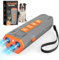 PetsVibe Anti Barking Device for Dogs Grey- Effective Ultrasonic Bark Stopper & Dog Barking Deterrent 2-in-1 Handheld Ultrasonic, Dog Trainer for Indoor & Outdoor Use, For Small, Medium & Large Dogs