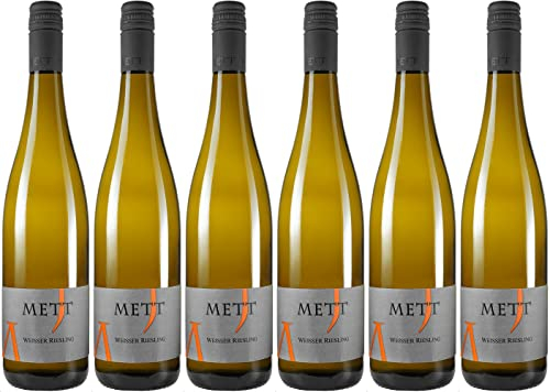 Mett & Weidenbach Weisser Riesling | 2023 Trocken Bio (6 x 0.75 l)