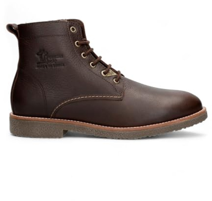Panama Jack Men's Brown Leather Glasgow Igloo C1 Classic Ankle Boots