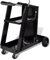 Brokky Welding Cart Black Trolley with 3 Shelves Workshop Organiser-Welding Cart Plasma Cutter Welder Mig Tig Arc Storage for Tanks Gas Bottle