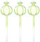 XAGMODSHN Garten Indoor Automatische Selbstbewässerung Pflanze Wasser Feeder Blumen Wasserdosen Blumenpot Tropfbewässerung TOT 3 Packung