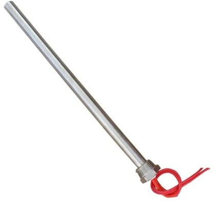 Cartouche chauffante en acier inoxydable 220 V, filetage 1, 1/2/3 kW, for impression 3D et automobile.(1000w)