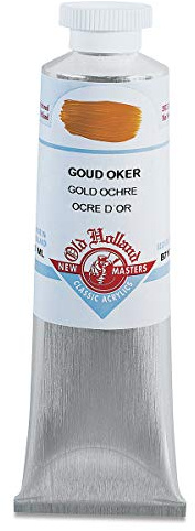 Old Holland : New Masters Classic Acrylic Paint : 60ml : Gold Ochre