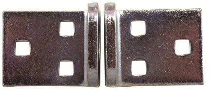 Abus 54117 115/100 Winkelöse, Grau, 12 mm