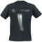 Foo Fighters Herren T-Shirt Röntgenbild schwarz. Offiziell lizenziert