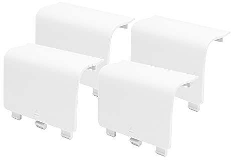 KELIFANG Akkudeckel für Xbox One, Xbox One S weiß weiß