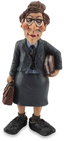 Les Alpes 014 99338 Lehrerin stehend 16 cm Kunstharz Funny Dekofigur Berufe