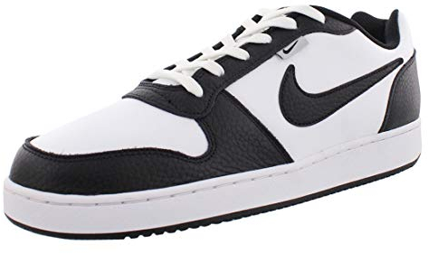 Nike Herren EBERNON Low PREM Basketballschuh, White/Black-Wolf Grey, 46 EU