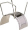 Unbekannt ALBA Schlauchhalter Midi INOX Breite 220 mm Tiefe 170 mm Stahl