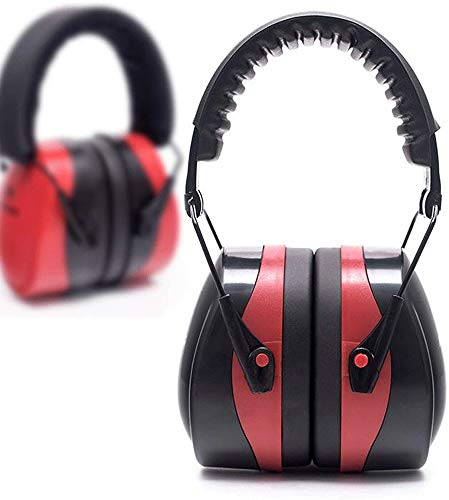 JTRHD Schalldichter Gehörschutz for Erwachsenes Ohr Gehörschutz Ohrenschützer Verstellbaren Earmuffs Schlaf-Studie Ist Ideal for Männer Und Frauen Erwachsene Kinder Autismus Jagd Baumaschinen