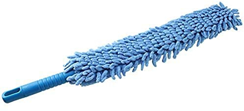 TOSSPER 1pc Flexible Plano De Mano De Chenilla De Microfibra Plumero Cepillo, para La Oficina Aire Libre Inicio Alquiler (Color Azar)