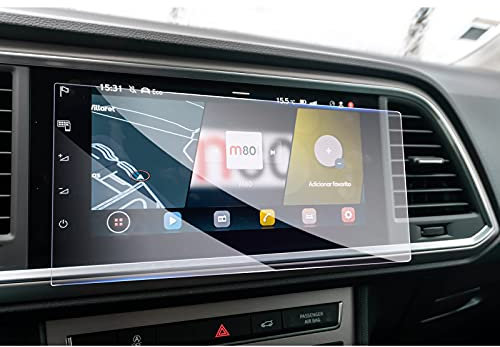 GAFAT Seat Ateca FR Facelift/Cuprα Ateca 2021-2023 2024 2025 9,2 Zoll Navigation Schutzfolie, 9,2 Glas Displayschutzfolie für Ateca 2024 Touchscreen GPS, Antiurto, 9H Anti-Kratzen