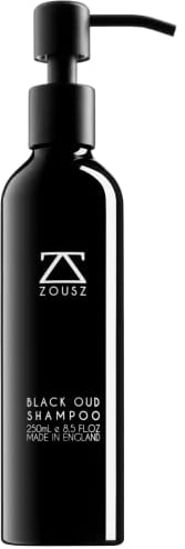 ZOUSZ Bartshampoo für Männer - Schwarz Oud, Reinigendes, Vitalisierendes und Nährendes Tägliches Bartwaschmittel mit Natürlichen & Organischen Inhaltsstoffen + PRO-Vitamine - 250 ml