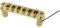 Guyker Guitar Tune-O-Matic Roller Saddle Bridge Replacement Part Compatible with Gibson Les Paul LP SG Style 6 String Electric Guitar - GM005, Golden