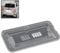 ROBUST Rear Number Plate Lamp Light Lens Cover Clear for Fiat 500 2007-2022 Abarth 500 2007-2022 51800482